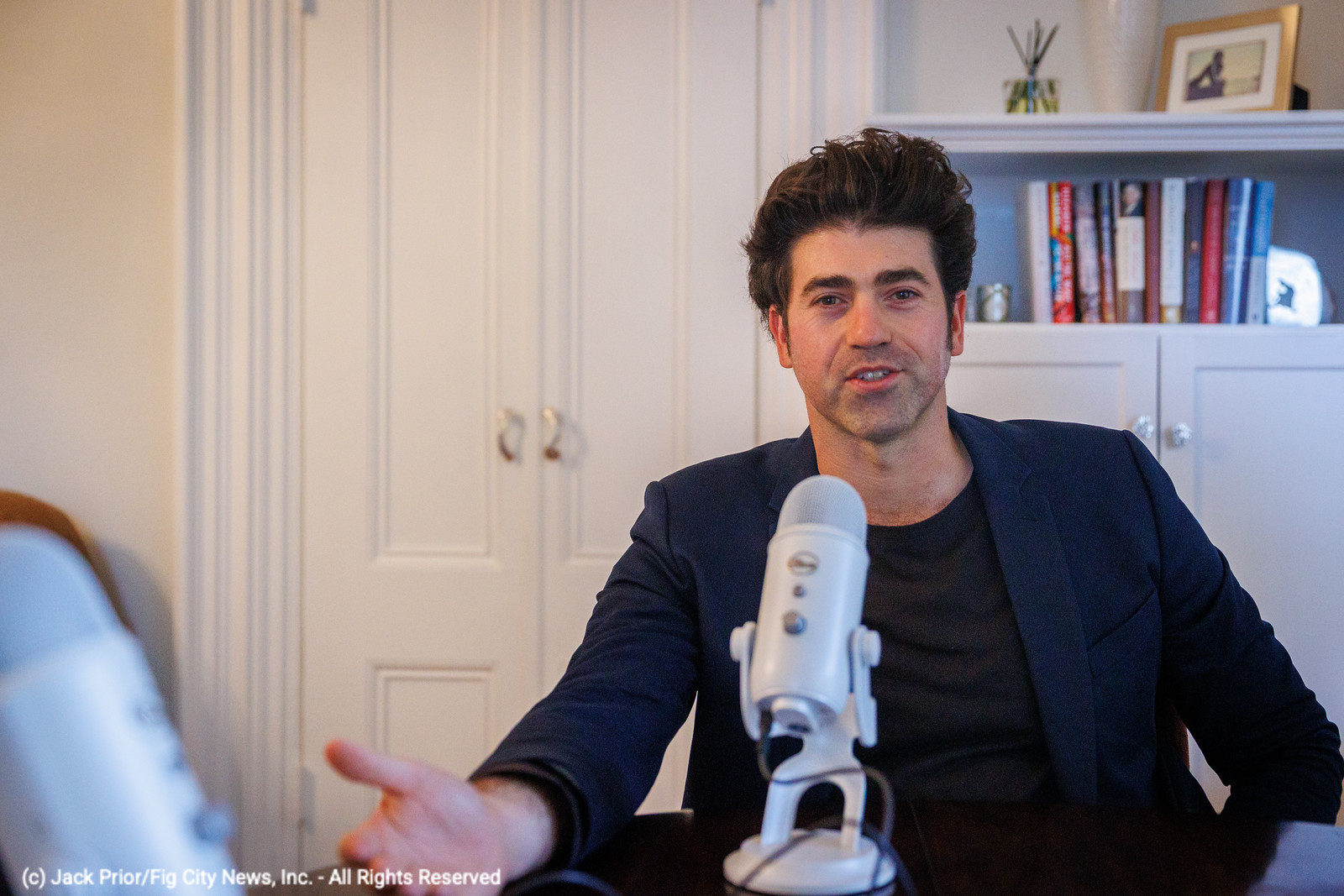Jason Poulos podcast interview, Fig City News
