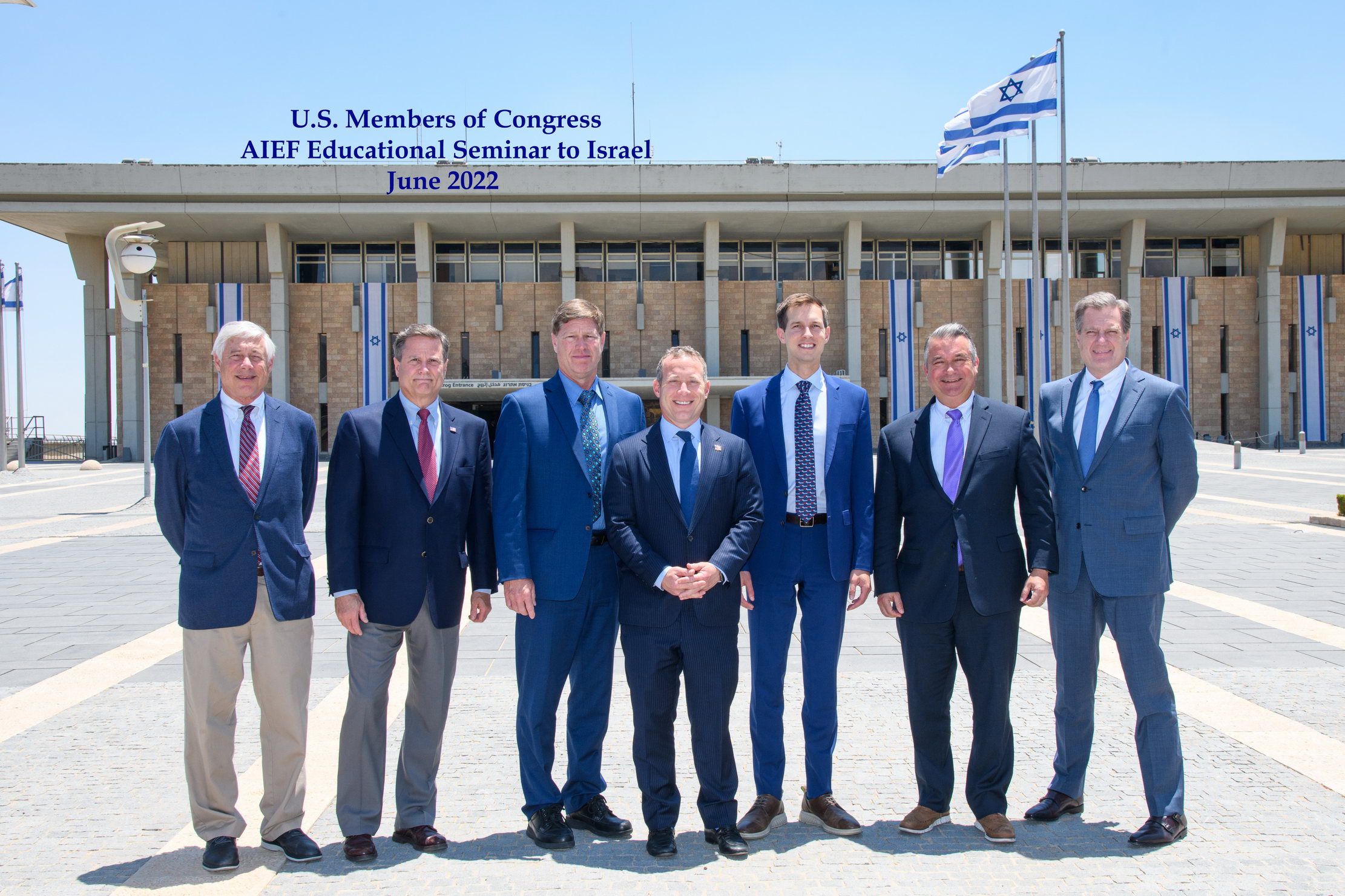 Group photo at the Knesset